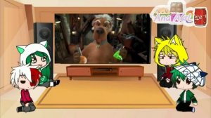 los BNHA reaccionan a scooby doo y.../ gacha club