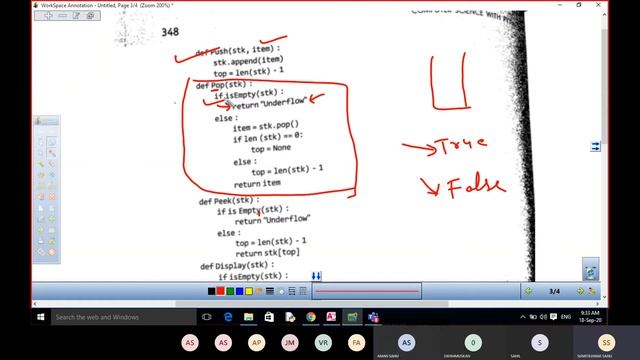 Stack implementation using list in python. смотреть онлайн