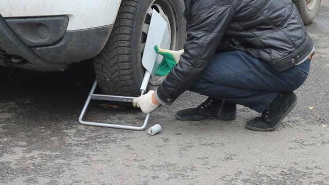 Установка на колесо БКУ с защитой от снятия колеса смотреть онлайн
