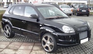 панель приборов Hyundai Tucson (1 поколение)