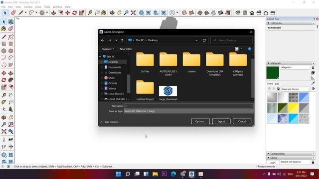 How to export file in sketchup to autocad смотреть онлайн