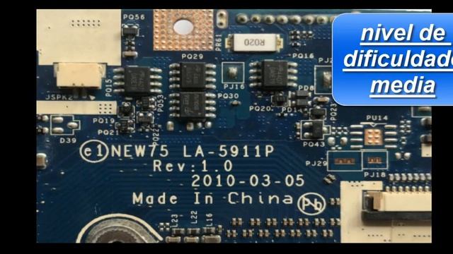 Acer Aspire 5551 LA 5911p Conversão Discrete To Uma