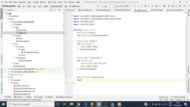 CRUD Mysql | Kotlin View & Create #7 смотреть онлайн