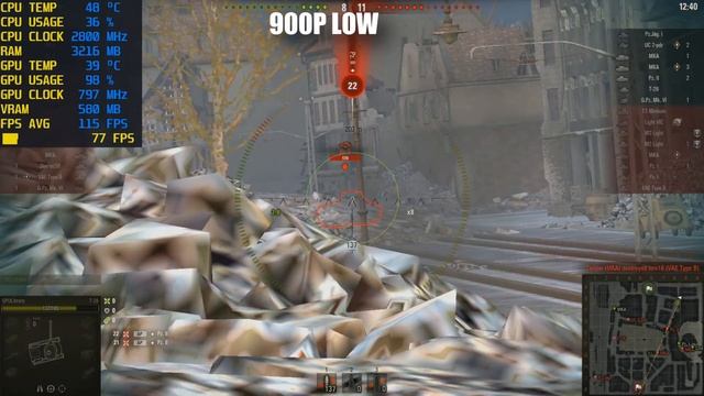 GT 720 WORLD OF TANKS BENCHMARK X5650 8GB смотреть онлайн