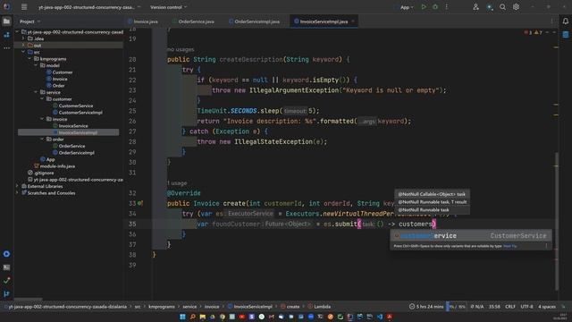 Poznaj mechanizm Structured Concurrency w języku Java - część 1 ! смотреть онлайн