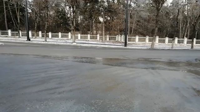 Нальчик. Прогулка по городу зимой. Часть 1. Окрестности курзала. Nalchik city trip смотреть онлайн