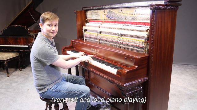 Antique Piano Shop, 5 Pedal Wing and Son смотреть онлайн