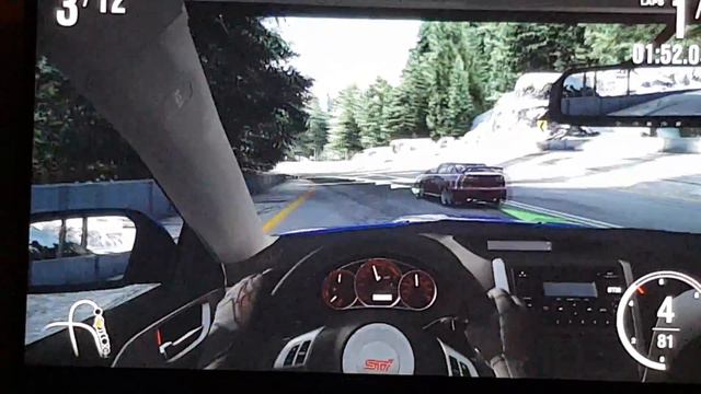 Harley playing fonza on Xbox and coming 1st смотреть онлайн