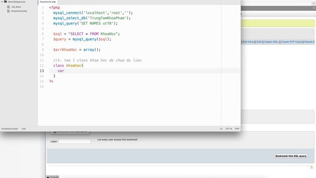 React Native - Webservice Bài 3: Viết File PHP Lấy Dữ Liệu
