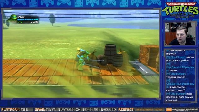 TMNT: Turtles in Time Re-Shelled (Firstrun) (Normal) | #PS3 #XBOX360 #ПРОХОЖДЕНИЕ #ИГРА #СТРИМ 2009 смотреть онлайн