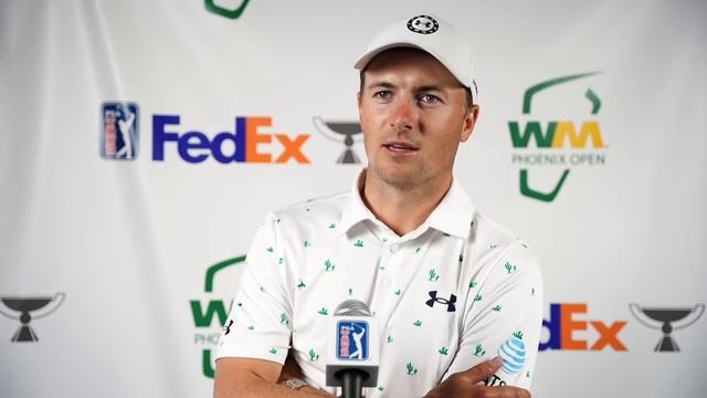 Jordan Spieth Saturday Flash Interview 2023 WM Phoenix Open · Round 3 смотреть онлайн