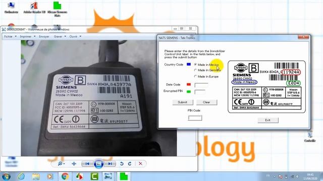 Read code pin immobilizer NISSAN смотреть онлайн