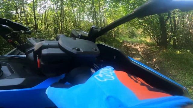 Мой 1 нормальный выезд на новом квадроцикле CFMOTO CFORCE 600 EPS смотреть онлайн