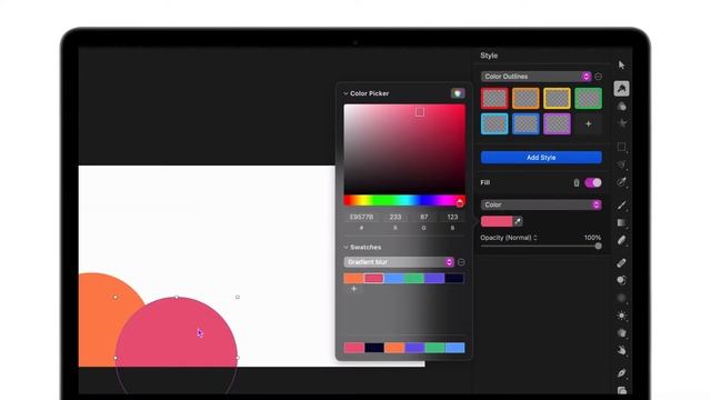 How to create the gradient blur effect in Pixelmator Pro смотреть онлайн