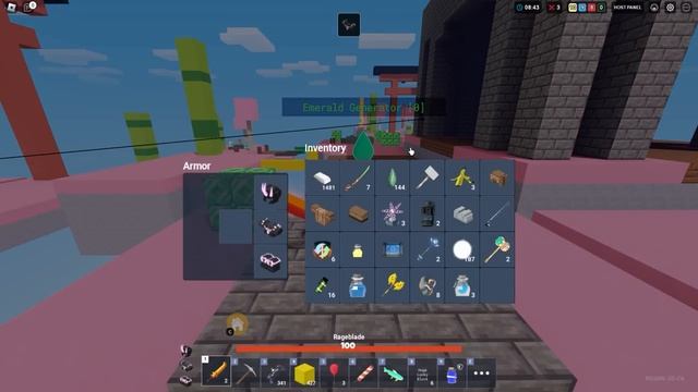 Every LUCKY BLOCK = 1 IRON in the shop.. (Roblox Bedwars) смотреть онлайн