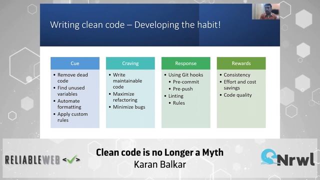 Clean code is no longer a myth | Karan Balkar | Reliable Web Summit 2021 смотреть онлайн