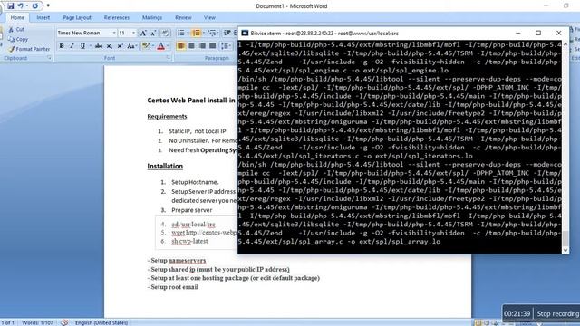 Centos Web Panel Install in CentOS 6 смотреть онлайн