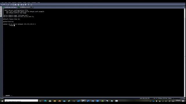 DHCP Server Installation Centos 8 Linux смотреть онлайн