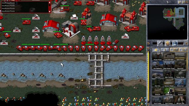 /Command & Conquer Red Alert Remastered/ (Skirmish) 1VS5 EXTRA HARD AI   I  TYUI  I
