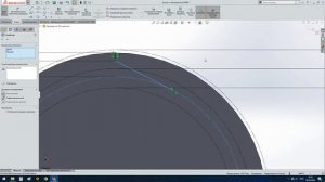 SolidWorks 2018 - Построение эвольвенты зубчатого колеса