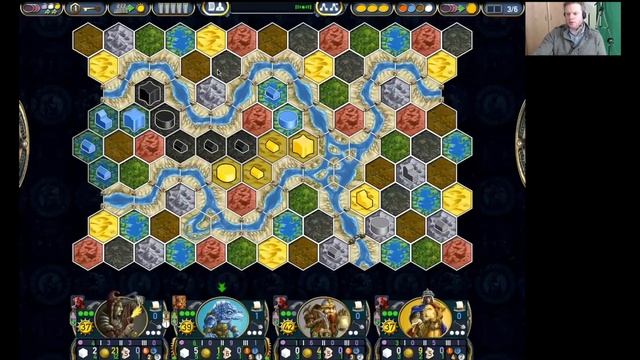 Terra Mystica - Swarmlings Playthrough смотреть онлайн