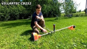 Обзор триммер бензиновый СВ252 VILLARTEC