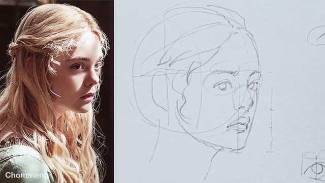 How To Draw a Girl / Step by Step / Pencil sketch смотреть онлайн