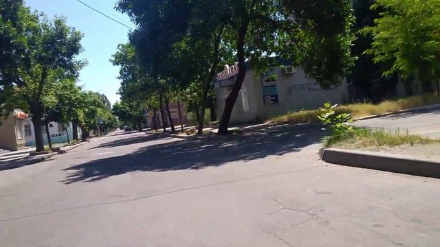 Бердянск - улица Шевченко. смотреть онлайн