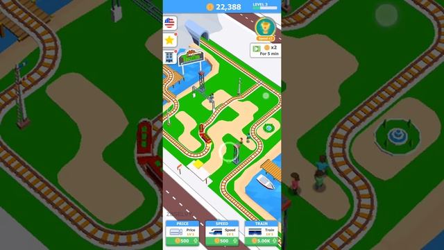 [ Idle Train ] Game Play - Level 1 & Level 2 смотреть онлайн