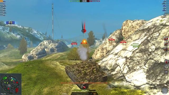 FV 215b 183 / ПОЖИРАТЕЛЬ УРОНА / WoT Blitz смотреть онлайн