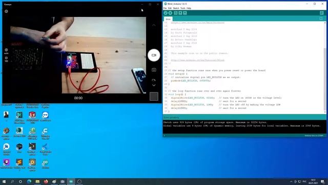 #Arduino - Проект #1 - Азбука морзе с помощью мигающего светодиода смотреть онлайн