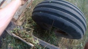 Косим полевые травы КПИ 2.4, МТЗ-80.