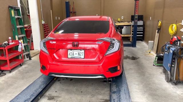 2019 Honda Civic LX 2.0L Exhaust w/ TOTAL FLOW RESONATOR! смотреть онлайн