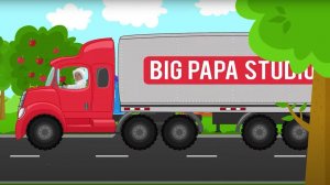 ГРУЗОВИК Развивающие детские песенки !Три Медведя  сборник песенок про машинки