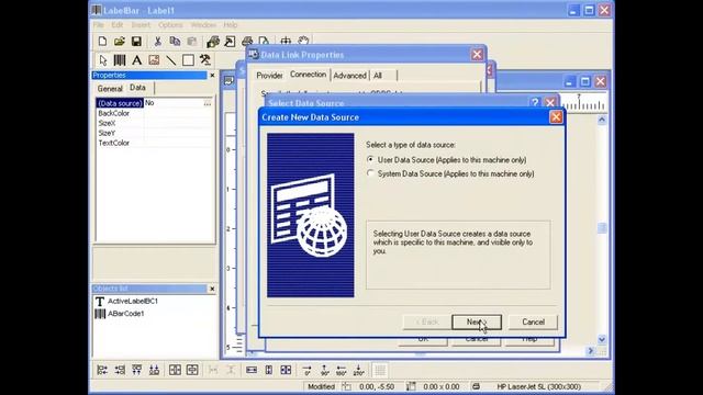 Import data in LabelBar from Excel смотреть онлайн
