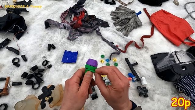 Поход на Барахолку Санкт-Петербурга. ХАЛЯВА или СамоОбман. Блошиный рынок на Удельной от 01.04.23-ч смотреть онлайн