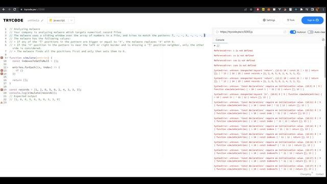 Подготовка к JS собеседованию #1 - Задача Malware Analysis смотреть онлайн