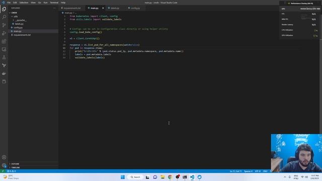 Deletando pods (kubernetes) não compliance com python смотреть онлайн