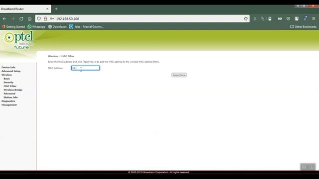 How to Add MAC Address/Enable MAC Filtering on PTCL Modem/Router Urdu / Hindi смотреть онлайн