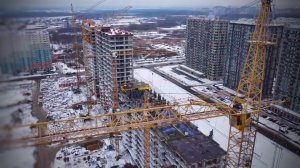 КРАНЫ С ВЫСОТЫ | КБСМ-503б | Liebherr | КБ-503. Стройка. Tower crane