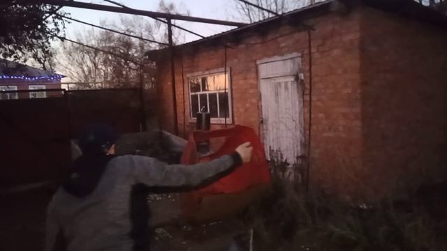 Мой щепорез в работе