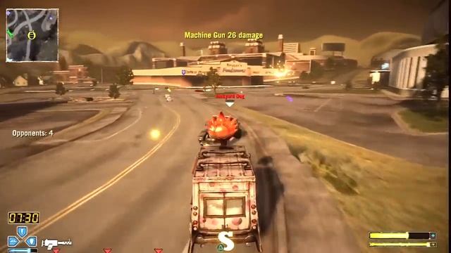 Twisted Metal PS3 Gameplay - Classic Death Match - Sunsprings, CA | WikiGameGuides смотреть онлайн