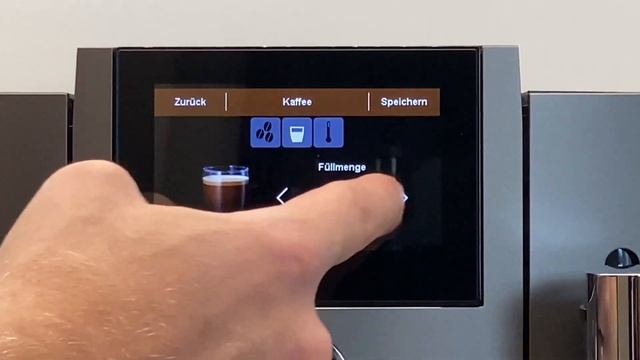 JURA S8 (SB) - Kaffeebezug und Einstellungen “Kaffee” смотреть онлайн