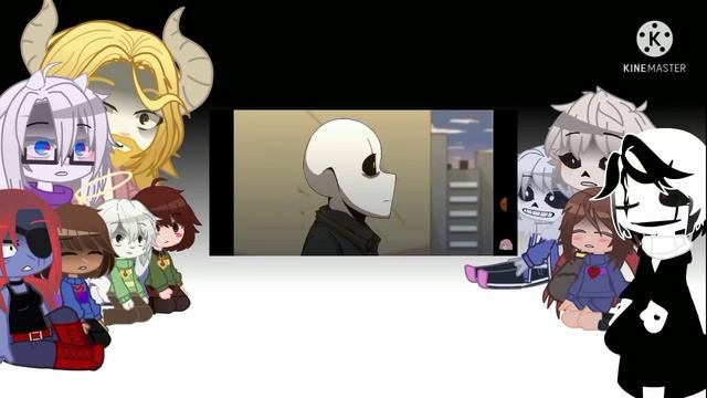 Undertale reacts Pt.7,5||it might have some mistakes|| bad languages and swears || my fanon смотреть онлайн