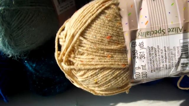 ОБЗОР ПРЯЖИ от Доброй овечки ч.1 (ALIZE Cotton Gold Tweed, ALIZE Superlana Midi) смотреть онлайн