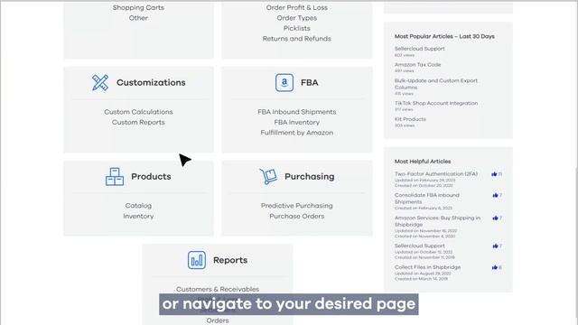 Get the Latest Prоduct Updates | Sellercloud Help смотреть онлайн