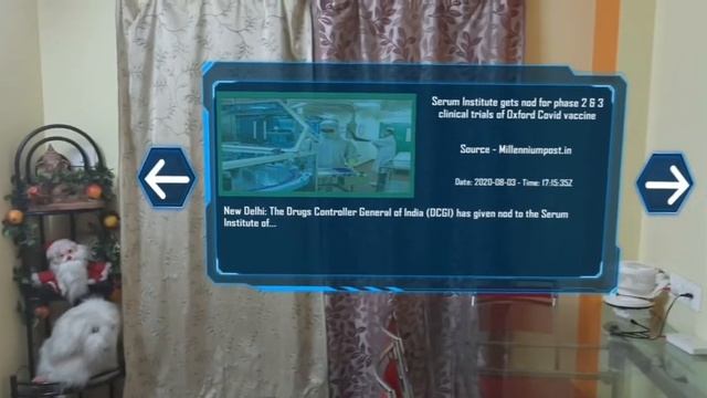 Ankpatra AR 2.0 (Augmented Reality COVID Data Visualization) смотреть онлайн