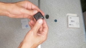 Распаковка беспроводная домашняя мини камера видеонаблюдения X6 Amyzavls 2 Мп