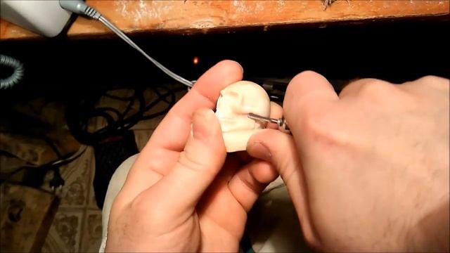 Череп из зуба кашалота . смотреть онлайн