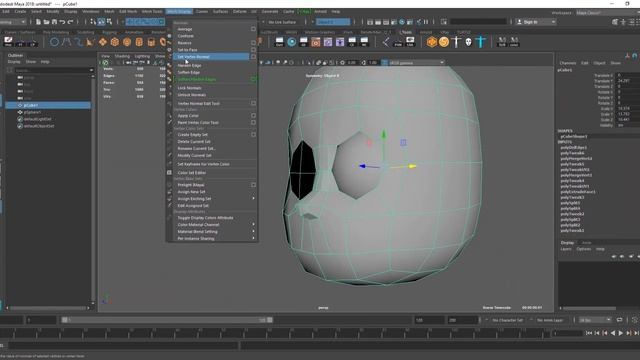 Low Poly Game Character Modeling part 1 - #2 смотреть онлайн